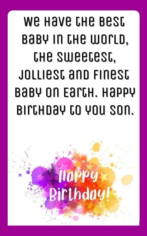 happy birthday wishes for little boy